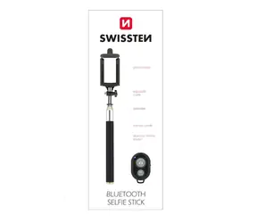 SWISSTEN Bluetooth Selfie Stick černá 