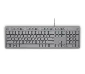 DELL KB-216 US šedá / Multimediální klávesnice / US / QWERTY / USB