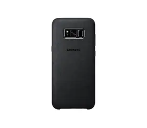 Samsung Alcantara Cover zadní kryt pro Samsung G955 Galaxy S8 Plus tmavě šedá