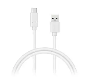 CONNECT IT Wirez USB C (Type C) - USB 2m bílá / tok proudu až 3A