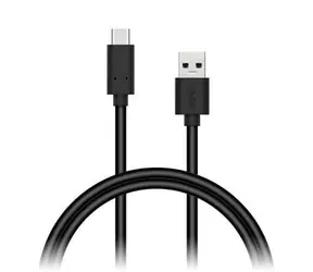 CONNECT IT Wirez USB C (Type C) - USB 2m černá / tok proudu až 3A