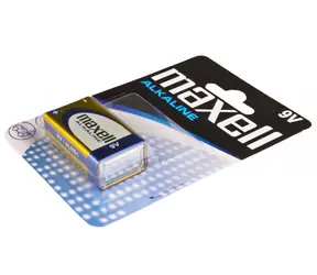 Maxell Alkaline Nenabíjecí baterie 9V / 1ks / Blistr