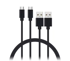 CONNECT IT Wirez Micro USB - USB 1m černá / 2 ks v balení