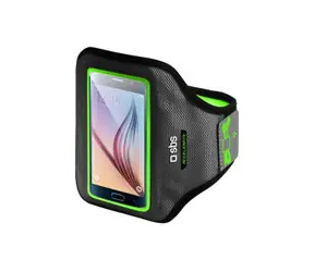SBS Armband Univerzální pouzdro na rameno XL černo-zelená