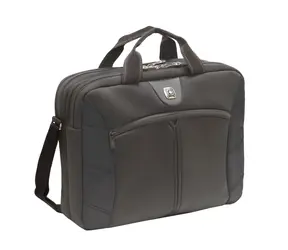WENGER Sherpa tenká dvojitá brašna na notebook 16" černá