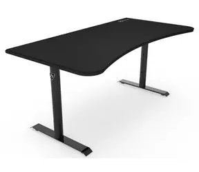 AROZZI ARENA Gaming Desk herní stůl černý / D:160cm / Š: 71-82cm / V: 71-81cm