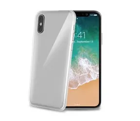 CELLY Gelskin TPU pouzdro pro Apple iPhone X bezbarvá