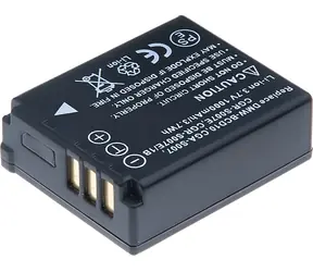 T6 Power Baterie Panasonic DMW-BCD10 / CGA-S007 / CGR-S007E / CGR-S007E/1B / 1000mAh / černá