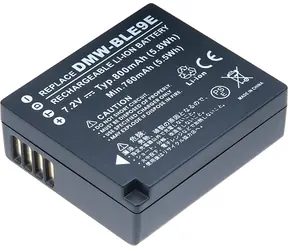 T6 Power Baterie Panasonic DMW-BLE9 / 800mAh / černá