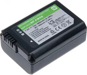 T6 Power Baterie Sony NP-FW50 / 1080mAh / černá