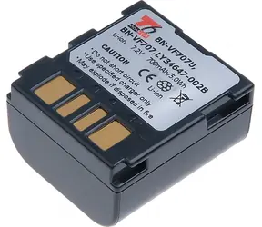 T6 Power Baterie pro JVC BN-VF707U / BN-VF707 / 700mAh / šedá