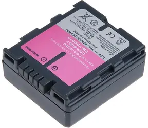 T6 Power Baterie pro Panasonic VW-VBD070 / CGA-DU07 / CGR-DU07 / Hitachi DZ-BP07S / 800mAh / šedá