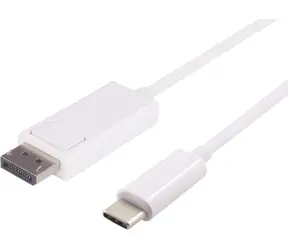 MicroConnect kabel USB3.1 C (M) - DisplayPort V1.2 (M) / 4K*2K@60Hz / 1m / bílá