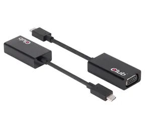 Club3D Převodník USB 3.1 TYPE C na VGA (D-SUB) / aktivní 