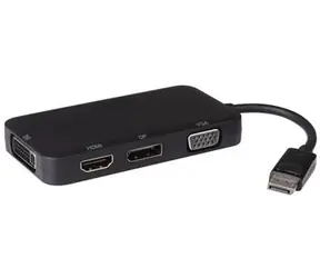 PremiumCord adaptér DisplayPort - DP + HDMI + DVI + VGA / 1080p / 4K*2K