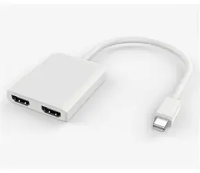 PremiumCord adaptér mini DisplayPort - 2x HDMI / rozšíření + zrcadlení obrazu / 4K*2K@30Hz