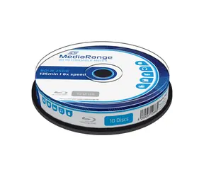 MediaRange BD-R BLU-RAY 25GB 6x spindl 10ks 