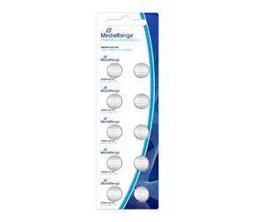 MediaRange Premium baterie Coin Cells. AG13 1.5V Alkalické 10ks 