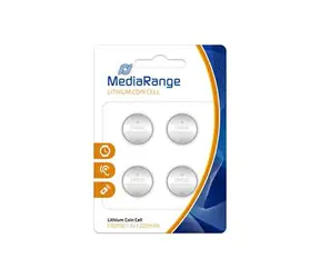 MediaRange Premium baterie Coin Cells. CR2032 3V Lithium 4ks 