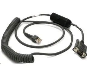 ZEBRA RS232 NCR kabel / kroucený / 2.7m