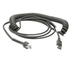 ZEBRA USB kabel (CBA-U12-C09ZAR) / kroucený / 2.7m