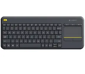 Logitech Wireless K400 Plus US / Bezdrátová klávesnice / Touchpad / USB / US