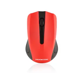 MODECOM MC-WM9 červená / bezdrátová optická myš / 1200DPI
