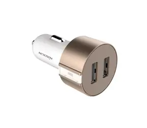 Nillkin Vigor Dual USB autodobíječka / 2x 3.4A / bez kabelu / zlatý
