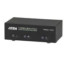 ATEN 2-port VGA Video-Audio elektronický přepínač