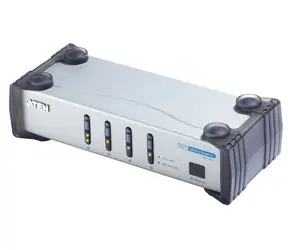 ATEN video přepínač 4 PC - 1 DVI + 4x cinch audio / DO