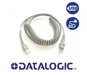 DATALOGIC USB kabel (90A052043) 3m / typ A / kroucený