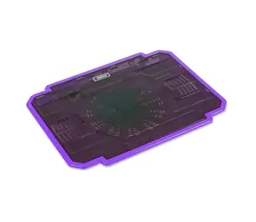OMEGA ICE BOX / Podstavec pod notebook 10 - 17" / 14cm ventilátor / 2x USB port / fialový