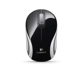 Logitech Wireless Mini Mouse M187 / Bezdrátová mini myš / Černá