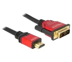 DeLock Kabel High Speed HDMI – HDMI A samec > DVI samec / 2 m