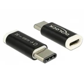 Delock adaptér USB 2.0 Micro-B samice (zařízení) > USB Type-C 2.0 samec (zařízení)