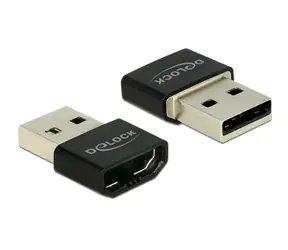 Delock Adaptér HDMI-A samice > USB Type-A samec / černý