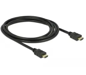 Delock kabel High Speed HDMI s Ethernetem – HDMI A samec > HDMI A samec 2 m