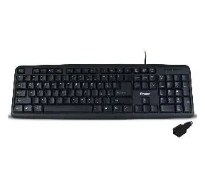 Tracer Maverick PS2 / klávesnice / USB+PS2 / US verze / černá