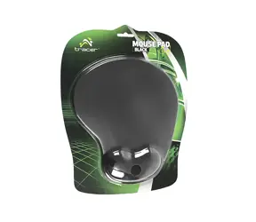 Tracer Gel / podložka pod myš s oporou zápěstí / černá