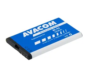 AVACOM Baterie do mobilu Nokia 5230 a 5800 nebo X6 / Li-Ion 3.7V / 1320mAh / náhrada za BL-5J