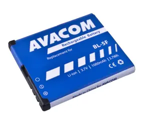 AVACOM Baterie do mobilu Nokia N95 a E65 / Li-Ion / 3.6V / 1000mAh / náhrada BL-5F