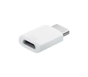 SAMSUNG Adapter USB Type C do Micro USB bílá