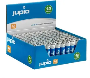JUPIO Alkaline AA Displey Box - 100ks / alkalické baterie