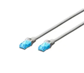 DIGITUS Ecoline Patch Cable šedý 20m / UTP / CAT 5e / AWG 26:7 