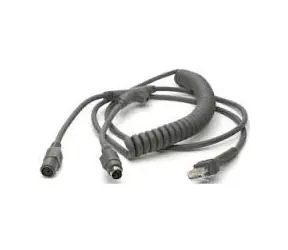 DATALOGIC KWB kabel / spirálový / Mini-DIN / 2m / šedý