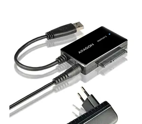 AXAGON ADSA-FP3, USB 5Gbps - SATA 6G HDD FASTport3 adaptér, vč. napáječe
