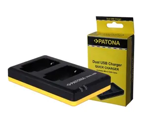 PATONA nabíječka Foto Dual Quick Panasonic DMW-BLF19 / USB