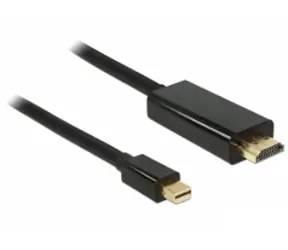 Delock kabel mini Displayport 1.1 samec > HDMI-A samec / 3 m