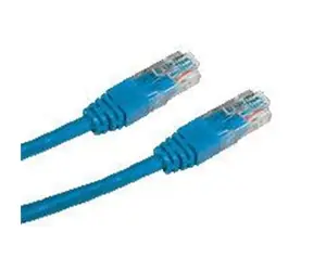 DATACOM Patch kabel UTP CAT5E 0.5m modrý
