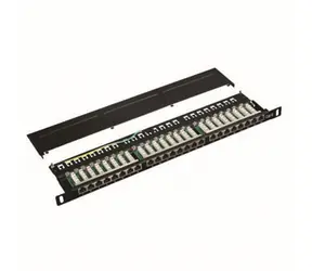 DATACOM Patch panel 19" STP 24 port CAT6 LSA 0.5U